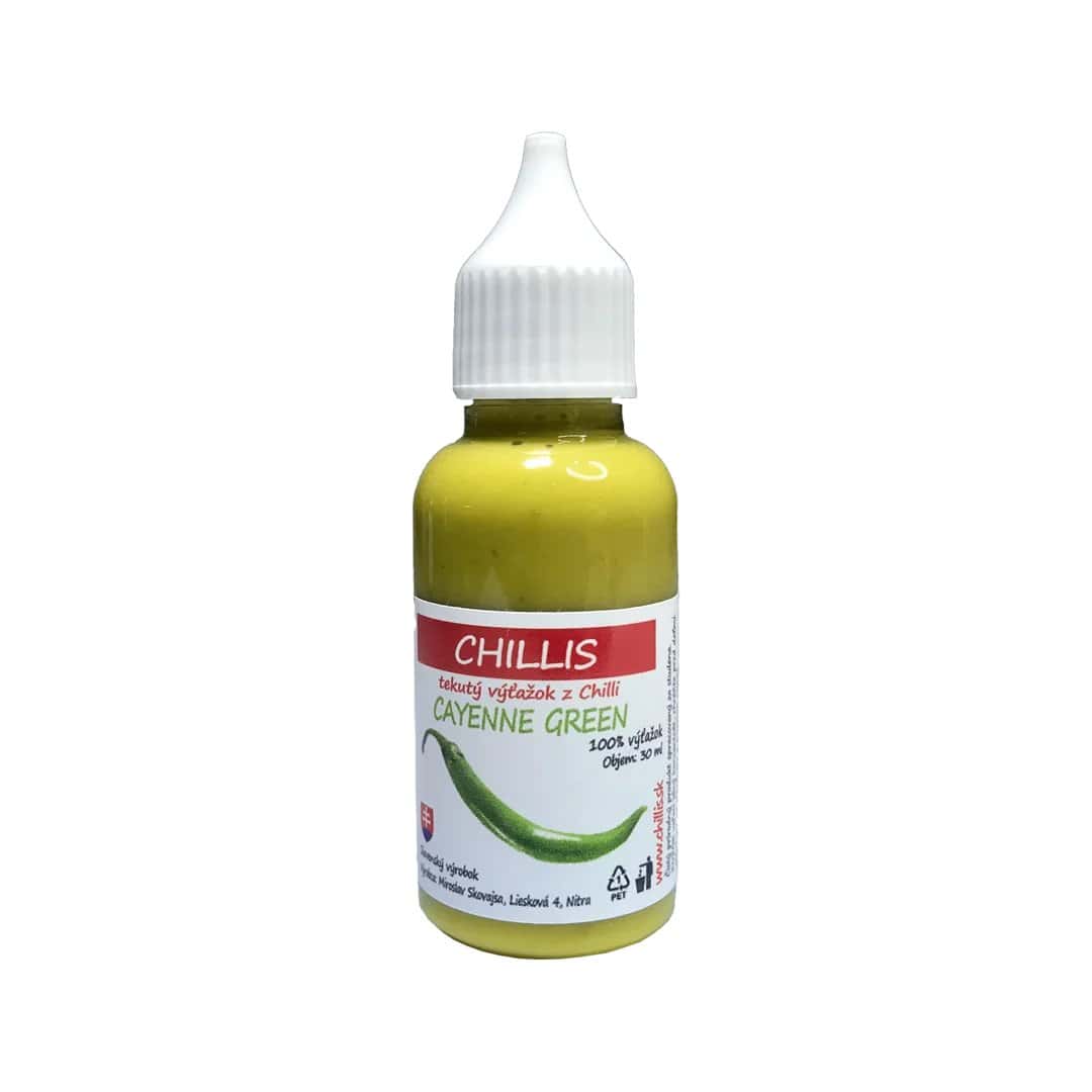 Cayenne zelené 30 ml - tekutý výťažok