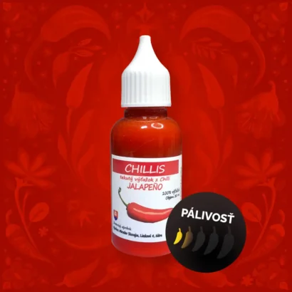 Jalapeño červené – tekutý výťažok z chilli papričiek